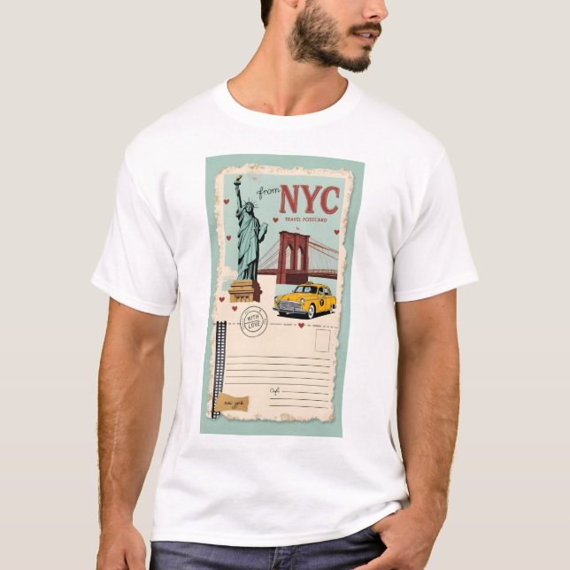 Camiseta Desde Nueva York, con amor - Raíces de Queens que  (Anverso)