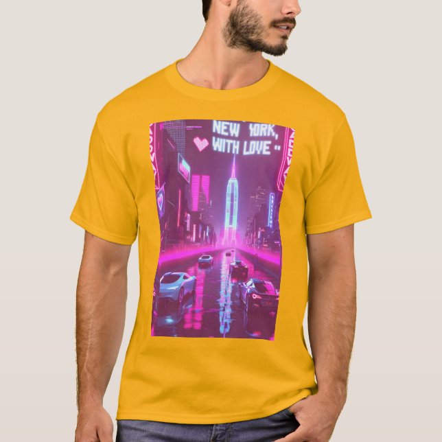 Camiseta Desde Nueva York, con amor - Soho Stroll Stylish (Anverso)