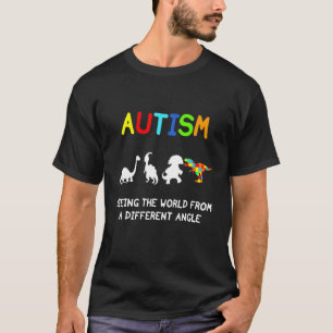 Camiseta Desde Un Ángulo Diferente, El Autismo Viendo El