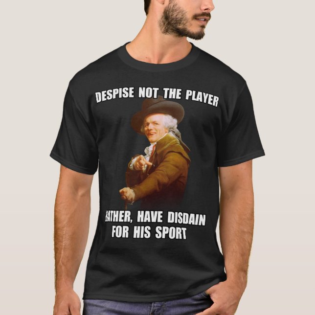 Camiseta Desdén del jugador de José Ducreux (Anverso)