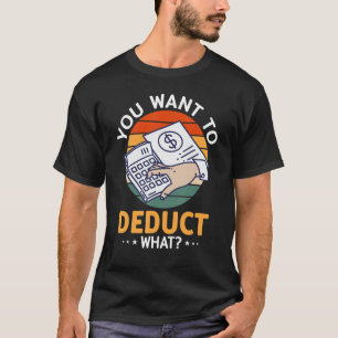 Camiseta Desea Deducir Qué Cuenta Fiscal Contable CPA