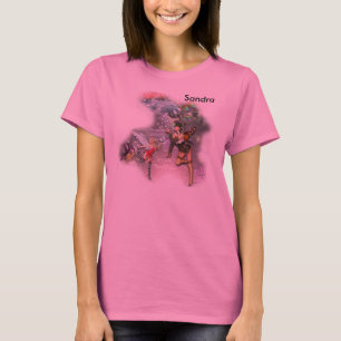 Camiseta deseadora de mujer