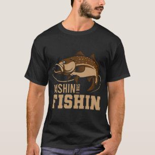 Camiseta Deseando que estuviera pescando