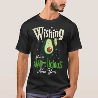 Camiseta Deseándote un año nuevo evasivo