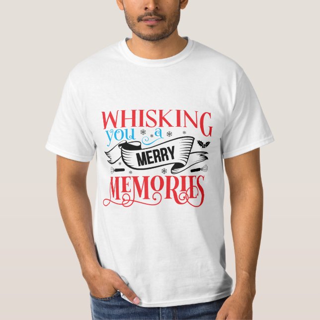 Camiseta Deseándote una feliz navidad (Anverso)