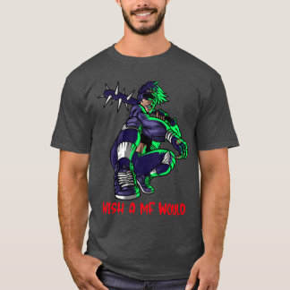 Camiseta desear que un hijo de puta fuera divertido