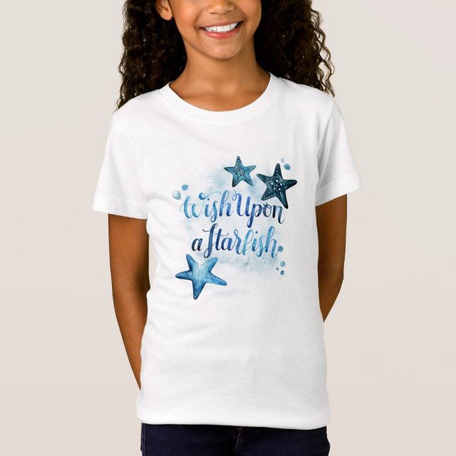 Camiseta Desear una estrella de mar (Anverso)