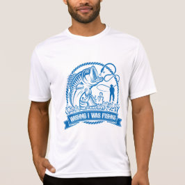 Camiseta Desearía Estar Pescando