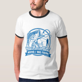 Camiseta Desearía Estar Pescando