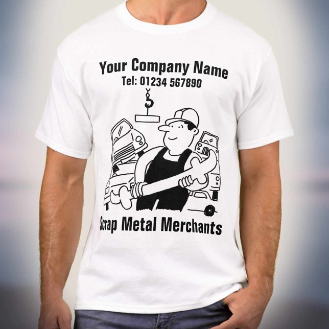 Camiseta Desechar a los comerciantes Metalizado desechar a  (Subido por el creador)