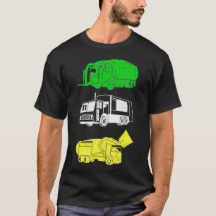Camiseta Desecho de desechos de la ciudad de Tee Desecho D