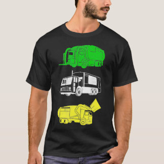 Camiseta Desecho de desechos de la ciudad de Tee Desecho D