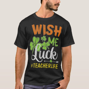 Camiseta Deséenme suerte Shamrock St
