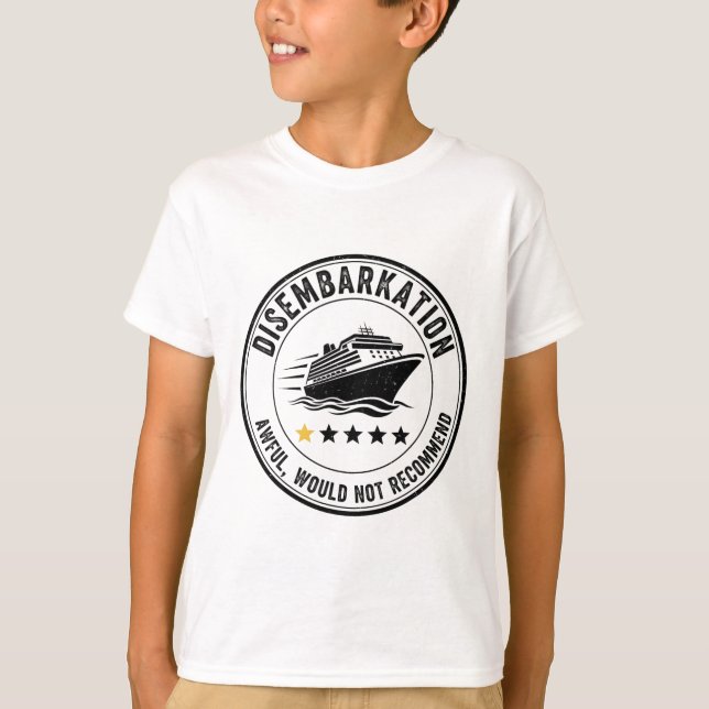 Camiseta Desembarco - Terrible No Recomiendo 3  (Anverso)