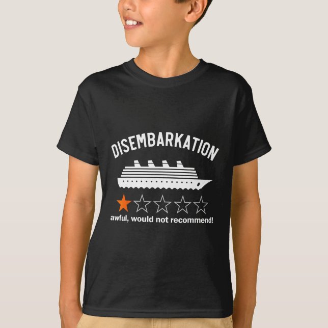 Camiseta Desembarco Triste No Recomendaría (Anverso)