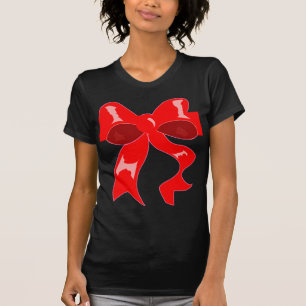 Camiseta "Desempaquete con cuidado"--El navidad arquea la