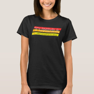 Camiseta Desempeño de Trampa fuera de Road Retro Vintage Tu