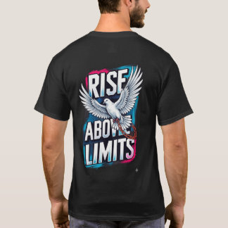Camiseta Desencadenado: Borde Urbano Rosa y Azul - ELEVATES