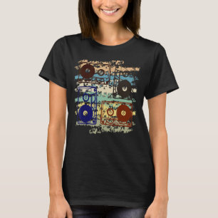 Camiseta Desencadenador de vídeo de cinta de cassette retro