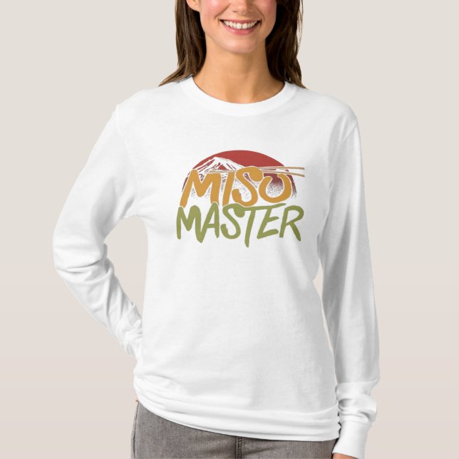 Camiseta Desencadenar a su chef interno - "Miso Master" Mul (Anverso)