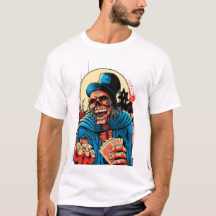 Camiseta Desencadenar el borde   Tee gráfico Premium Devil