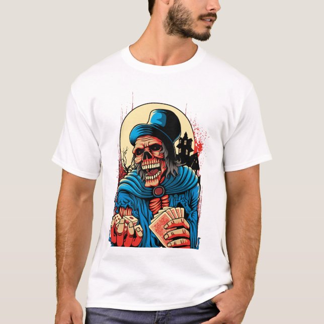 Camiseta Desencadenar el borde | Tee gráfico Premium Devil (Anverso)