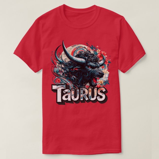 Camiseta Desencadenar el taauro interior del toro (Diseño del anverso)
