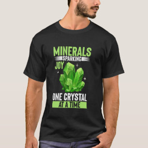 Camiseta Desencadenar la alegría de un cristal en una recol