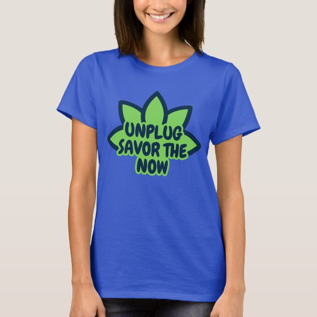 Camiseta Desenchufar el guardado ahora (Anverso)