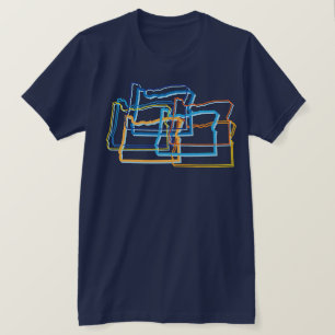 Camiseta desenfoque de oregón