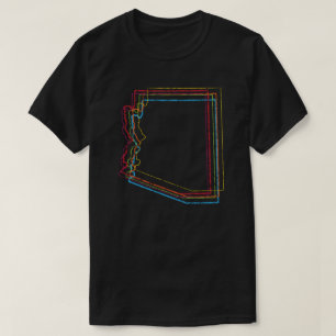 Camiseta desenfoque del orgullo de arizona