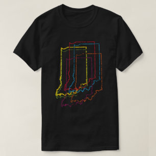 Camiseta desenfoque del orgullo indio