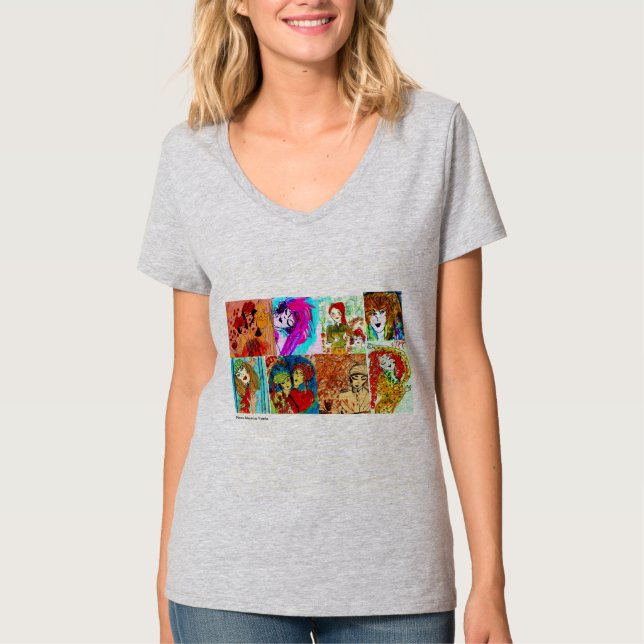 Camiseta Desenhos da Rose (Anverso)