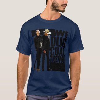 Camiseta desenterramos carbón juntos regalo retro retro