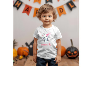 Camiseta Desentrañar el estilo   Halloween de Chicas de mom