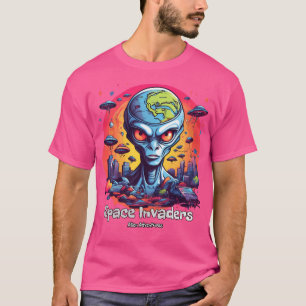Camiseta Desentrañar El Misterio De Los Extranjeros Invasor