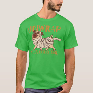 Camiseta Desenvolver Para Un Buen Momento Halloween Mummy Z