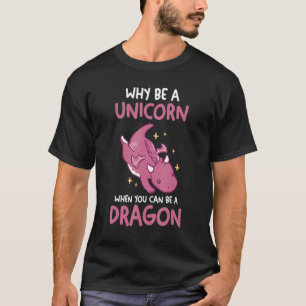 Camiseta Deseo a Dragón de Amistad Creatura Mítica Unicorni