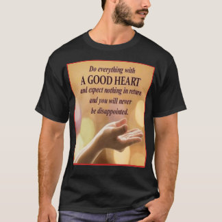 Camiseta Deseo de corazón a nuestros seres queridos