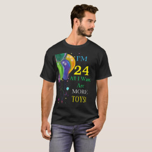 Camiseta Deseo de cumpleaños 24