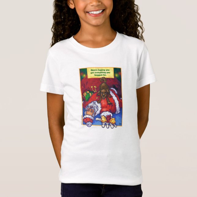 Camiseta Deseo de Navidad de Santa (Anverso)
