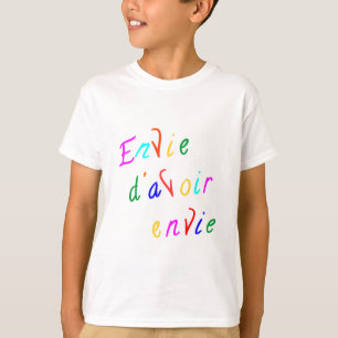 Camiseta deseo de tener deseo