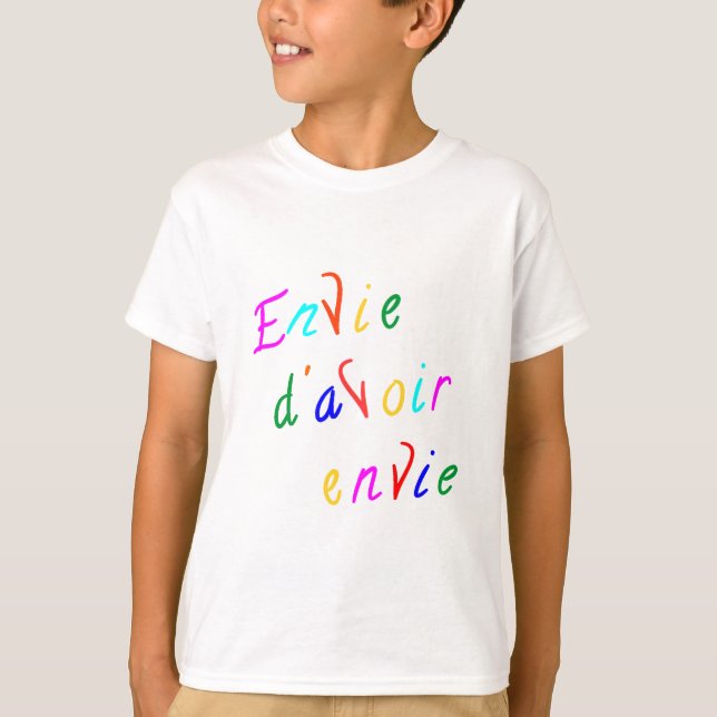 Camiseta deseo de tener deseo (Anverso)