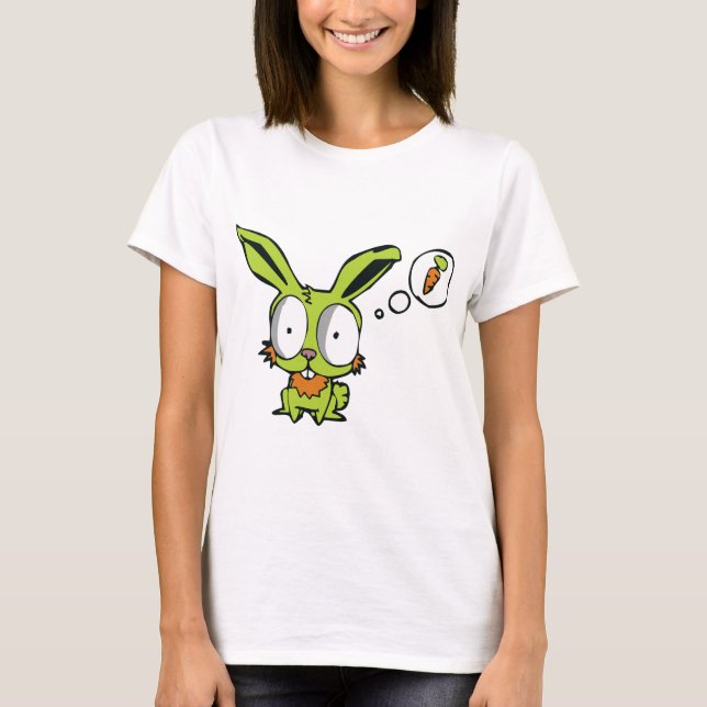 Camiseta Deseo del conejo (Anverso)