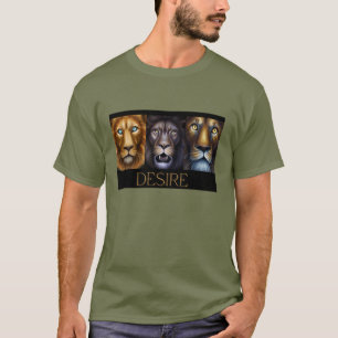 CAMISETA DESEO, LEONES