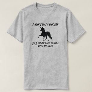 CAMISETA DESEO QUE FUERA UN UNICORNIO ASÍ QUE PODRÍA