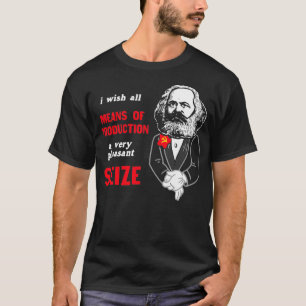 Camiseta Deseo Todos Los Medios De Producción Un Sena Muy A