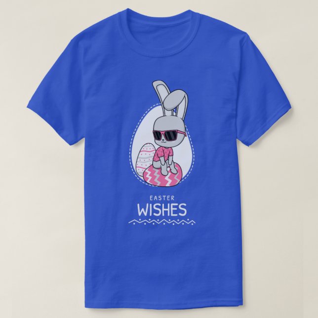 Camiseta Deseos de Conejo de Pascua (Diseño del anverso)