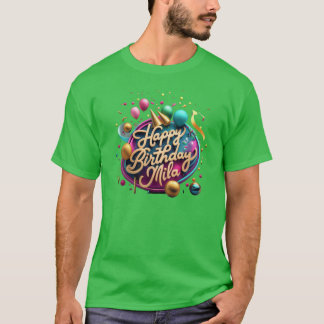 Camiseta Deseos de cumpleaños encantadores de Milas amigos 