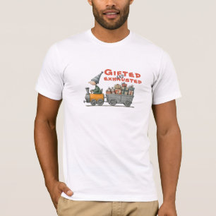 Camiseta Deseos irónicos de duende de dibujos animados vint